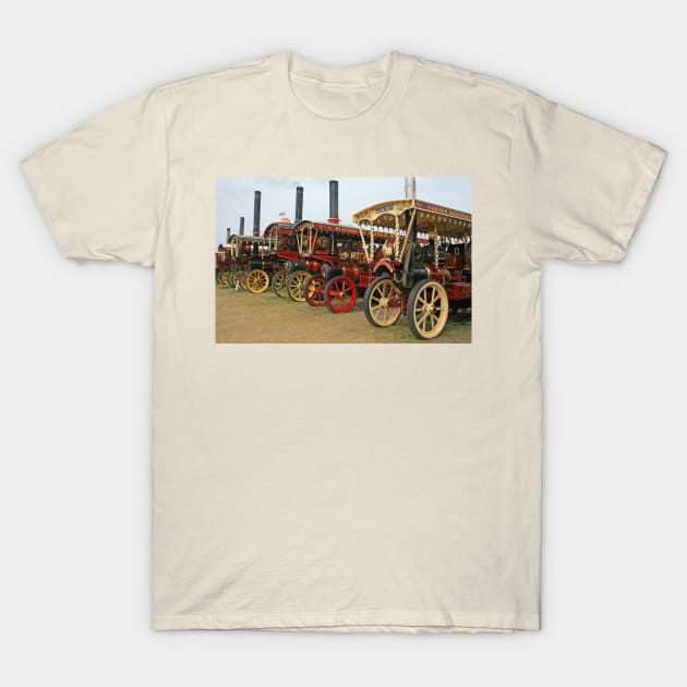 Showman's Engines T-Shirt by RedHillDigital